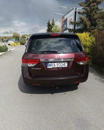 Honda Odyssey cena 81900 przebieg: 114000, rok produkcji 2015 z Radom małe 172